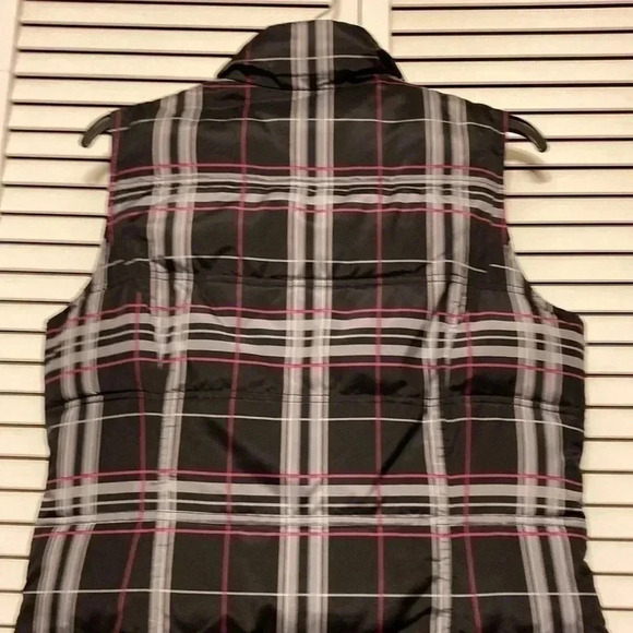 Charter Club Plaid Vest Size Med - Picture 6 of 8